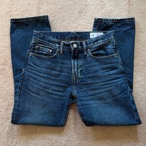 Gap relaxed straight jeans